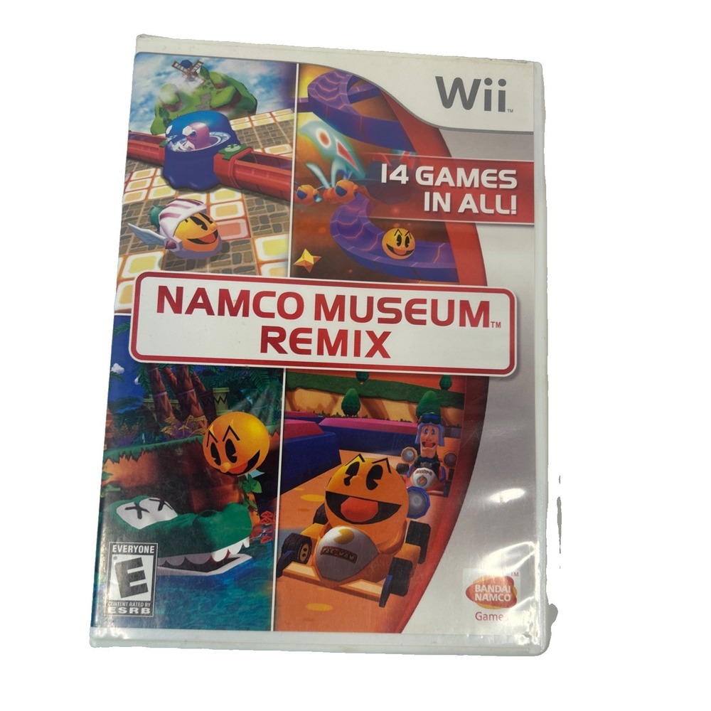 Namco Museum Remix (Nintendo Wii, 2007) With manual